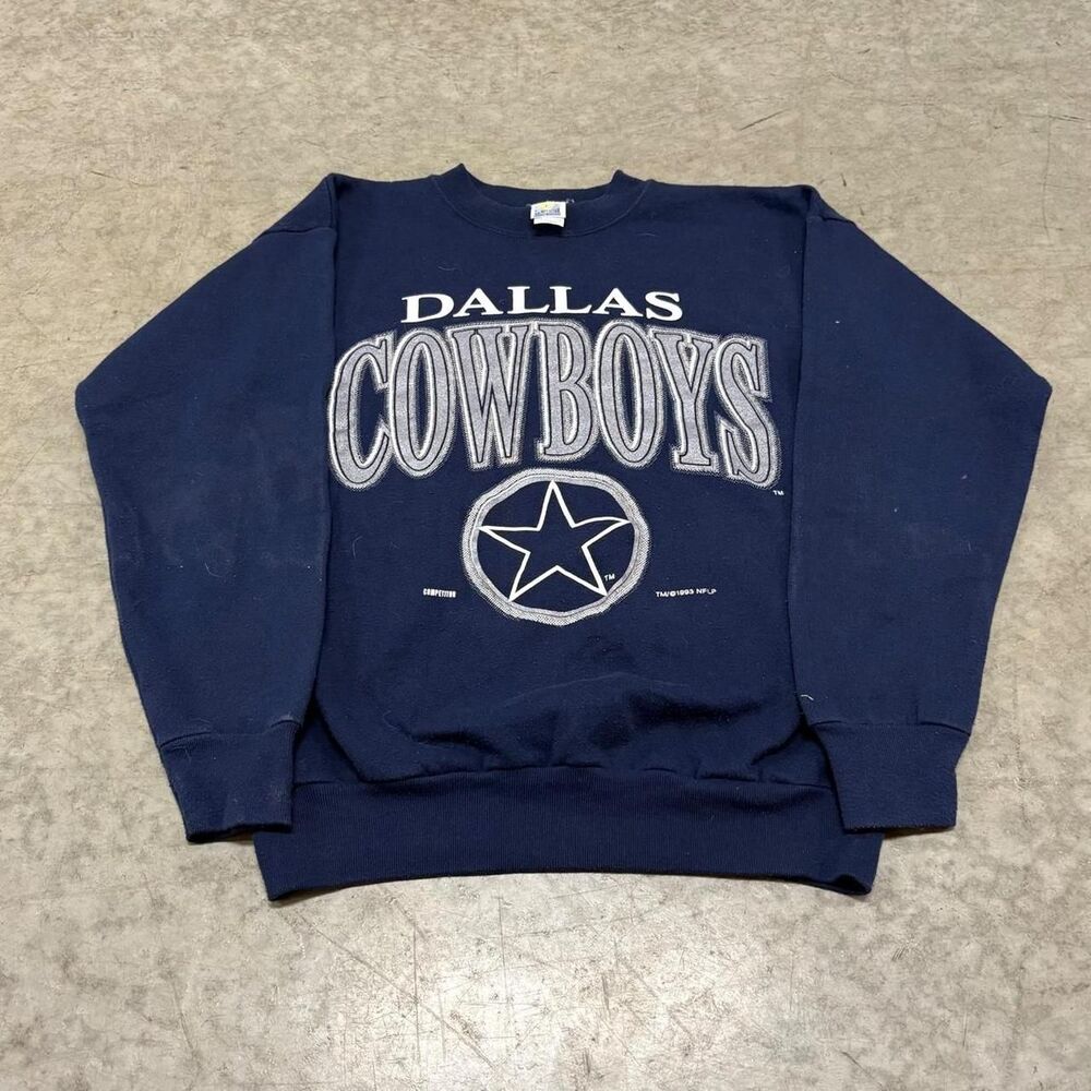 Nfl Men's Navy and Blue Sweatshirt